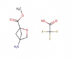 methyl 4-amino-2-oxabicyclo[2.1.1]hexane-1-carboxylate 2,2,2-trifluoroacetate