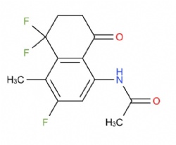N-(3,5,5-trifluoro-4-methyl-8-oxo-5,6,7,8-tetrahydronaphthalen-1-yl)acetamide