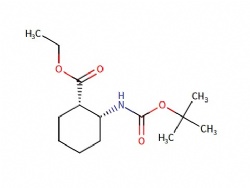 ethyl (1S,2R)-2-((tert-butoxycarbonyl)amino)cyclohexane-1-carboxylate