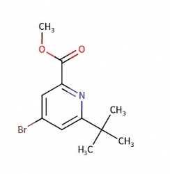 methyl 4-bromo-6-(tert-butyl)picolinate