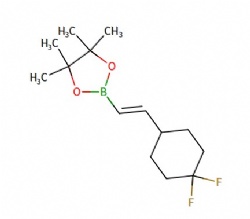 (E)-2-(2-(4,4-difluorocyclohexyl)vinyl)-4,4,5,5-tetramethyl-1,3,2-dioxaborolane