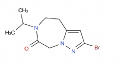 2-bromo-6-isopropyl-5,8-dihydro-4H-pyrazolo[1,5-d][1,4]diazepin-7-one