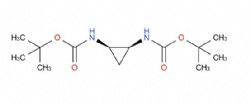 (cis)-N,N'-bis(tert-butyloxycarbonyl)-1,2-cyclopropanediamine