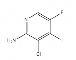 3-chloro-5-fluoro-4-iodopyridin-2-amine