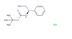 tert-butyl (R)-(2-amino-1-phenylethyl)carbamate hydrochloride