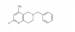 6-benzyl-2-chloro-4-methyl-5,6,7,8-tetrahydro-1,6-naphthyridine