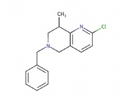 6-benzyl-2-chloro-8-methyl-5,6,7,8-tetrahydro-1,6-naphthyridine
