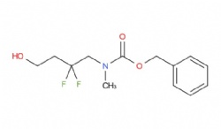 benzyl (2,2-difluoro-4-hydroxybutyl)(methyl)carbamate