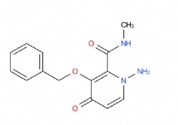 1-amino-3-(benzyloxy)-N-methyl-4-oxo-1,4-dihydropyridine-2-carboxamide