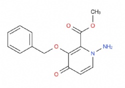 methyl 1-amino-3-(benzyloxy)-4-oxo-1,4-dihydropyridine-2-carboxylate
