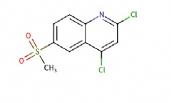 2,4-dichloro-6-(methylsulfonyl)quinoline