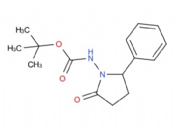 tert-butyl (2-oxo-5-phenylpyrrolidin-1-yl)carbamate