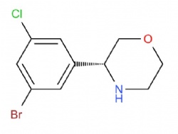(R)-3-(3-bromo-5-chlorophenyl)morpholine