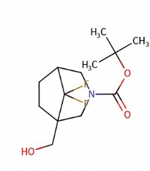tert-butyl 8,8-difluoro-1-(hydroxymethyl)-3-azabicyclo[3.2.1]octane-3-carboxylate