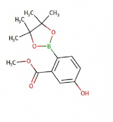 methyl 5-hydroxy-2-(4,4,5,5-tetramethyl-1,3,2-dioxaborolan-2-yl)benzoate