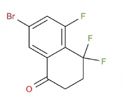 7-bromo-4,4,5-trifluoro-3,4-dihydronaphthalen-1(2H)-one