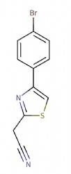 2-(4-(4-bromophenyl)thiazol-2-yl)acetonitrile