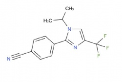 4-(1-isopropyl-4-(trifluoromethyl)-1H-imidazol-2-yl)benzonitrile