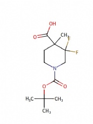1-(tert-butoxycarbonyl)-3,3-difluoro-4-methylpiperidine-4-carboxylic acid
