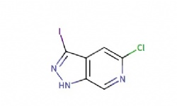 5-chloro-3-iodo-1H-pyrazolo[3,4-c]pyridine