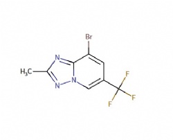 8-bromo-2-methyl-6-(trifluoromethyl)-[1,2,4]triazolo[1,5-a]pyridine