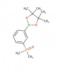 dimethyl(3-(4,4,5,5-tetramethyl-1,3,2-dioxaborolan-2-yl)phenyl)phosphine oxide