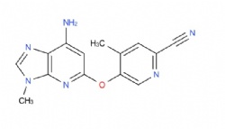 5-((7-amino-3-methyl-3H-imidazo[4,5-b]pyridin-5-yl)oxy)-4-methylpicolinonitrile