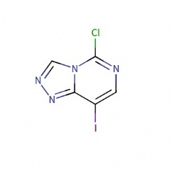 5-chloro-8-iodo-[1,2,4]triazolo[4,3-c]pyrimidine