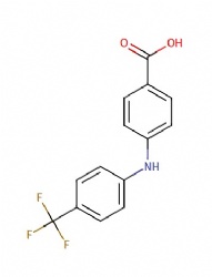 4-((4-(trifluoromethyl)phenyl)amino)benzoic acid