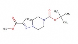 5-(tert-butyl) 2-methyl 6,7-dihydropyrazolo[1,5-a]pyrazine-2,5(4H)-dicarboxylate