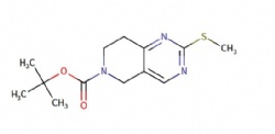 tert-butyl 2-(methylthio)-7,8-dihydropyrido[4,3-d]pyrimidine-6(5H)-carboxylate