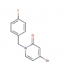 4-bromo-1-(4-fluorobenzyl)pyridin-2(1H)-one