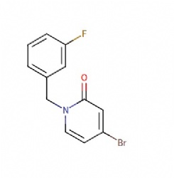 4-bromo-1-(3-fluorobenzyl)pyridin-2(1H)-one