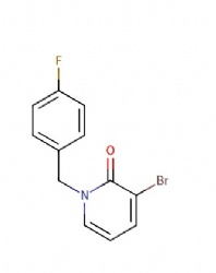 3-bromo-1-(4-fluorobenzyl)pyridin-2(1H)-one