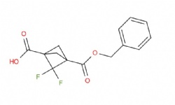 3-((benzyloxy)carbonyl)-2,2-difluorobicyclo[1.1.1]pentane-1-carboxylic acid