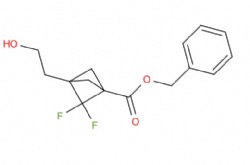 benzyl 2,2-difluoro-3-(2-hydroxyethyl)bicyclo[1.1.1]pentane-1-carboxylate