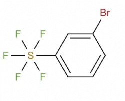 (3-bromophenyl)pentafluoro-λ6-sulfane