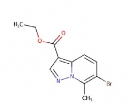 ethyl 6-bromo-7-methyl-pyrazolo[1,5-a]pyridine-3-carboxylate