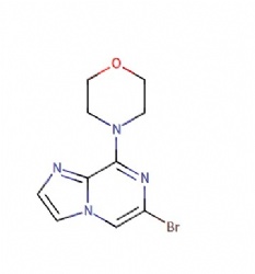 4-(6-bromoimidazo[1,2-a]pyrazin-8-yl)morpholine