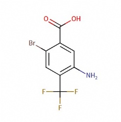 5-amino-2-bromo-4-(trifluoromethyl)benzoic acid