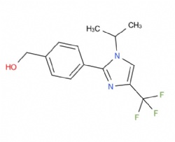 (4-(1-isopropyl-4-(trifluoromethyl)-1H-imidazol-2-yl)phenyl)methanol