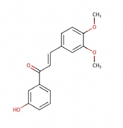 (E)-3-(3,4-dimethoxyphenyl)-1-(3-hydroxyphenyl)prop-2-en-1-one