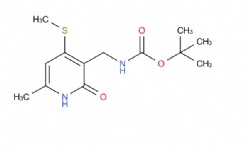 tert-butyl ((6-methyl-4-(methylthio)-2-oxo-1,2-dihydropyridin-3-yl)methyl)carbamate