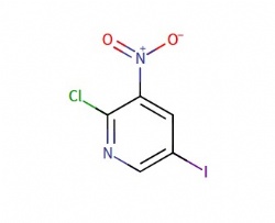 2-chloro-5-iodo-3-nitropyridine