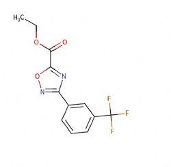 ethyl 3-(3-(trifluoromethyl)phenyl)-1,2,4-oxadiazole-5-carboxylate