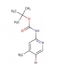 tert-butyl (5-bromo-4-methylpyridin-2-yl)carbamate