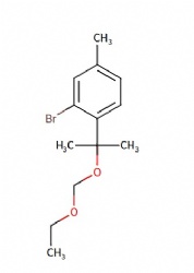 2-bromo-1-(2-(ethoxymethoxy)propan-2-yl)-4-methylbenzene