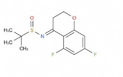 (R)-N-(5,7-difluorochroman-4-ylidene)-2-methylpropane-2-sulfinamide