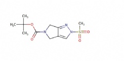 tert-butyl 2-(methylsulfonyl)-2,6-dihydropyrrolo[3,4-c]pyrazole-5(4H)-carboxylate