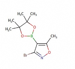 3-bromo-5-methyl-4-(4,4,5,5-tetramethyl-1,3,2-dioxaborolan-2-yl)isoxazole